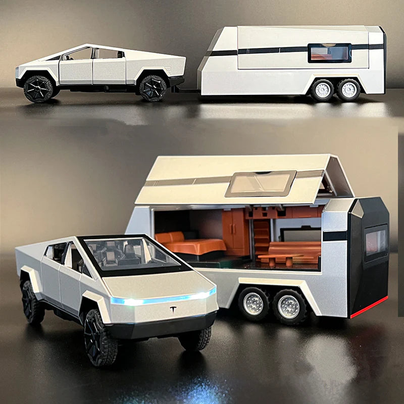 1/32 Tesla Cyber truck Pickup Alloy Car