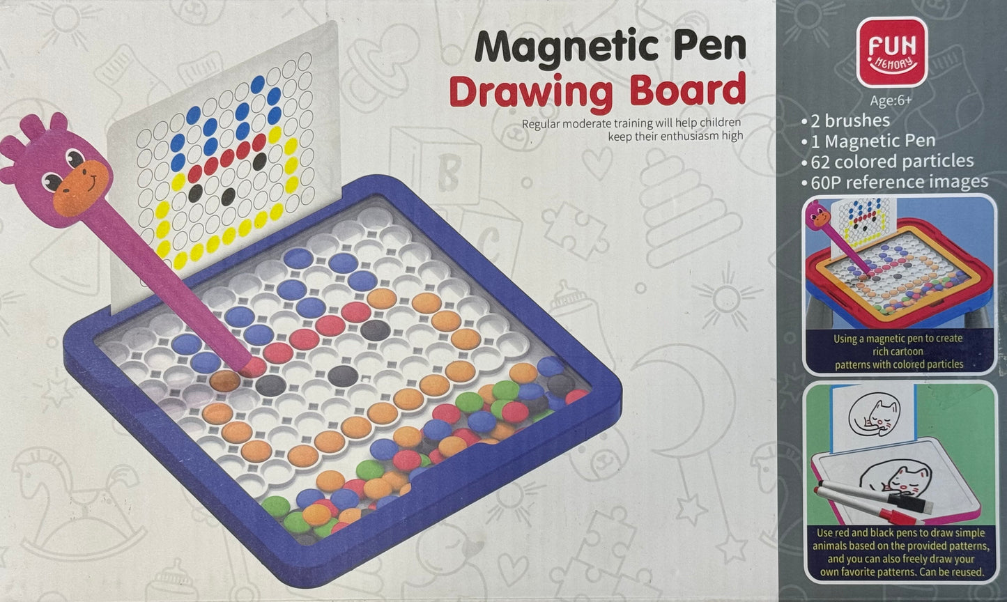 Magnetic pen drawing