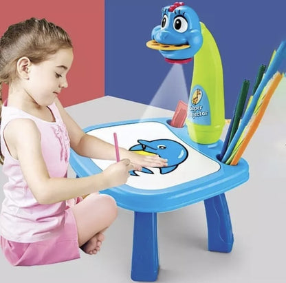 Led Projector Art Drawing Table Toys for Kids