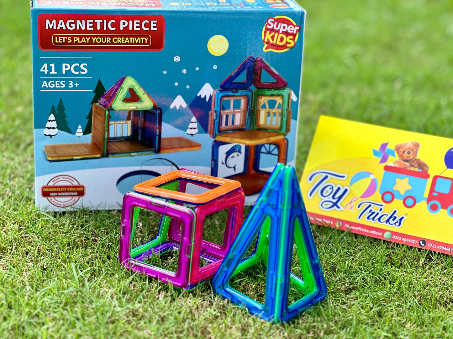 Magnetic Building Blocks Toys 41 Pieces