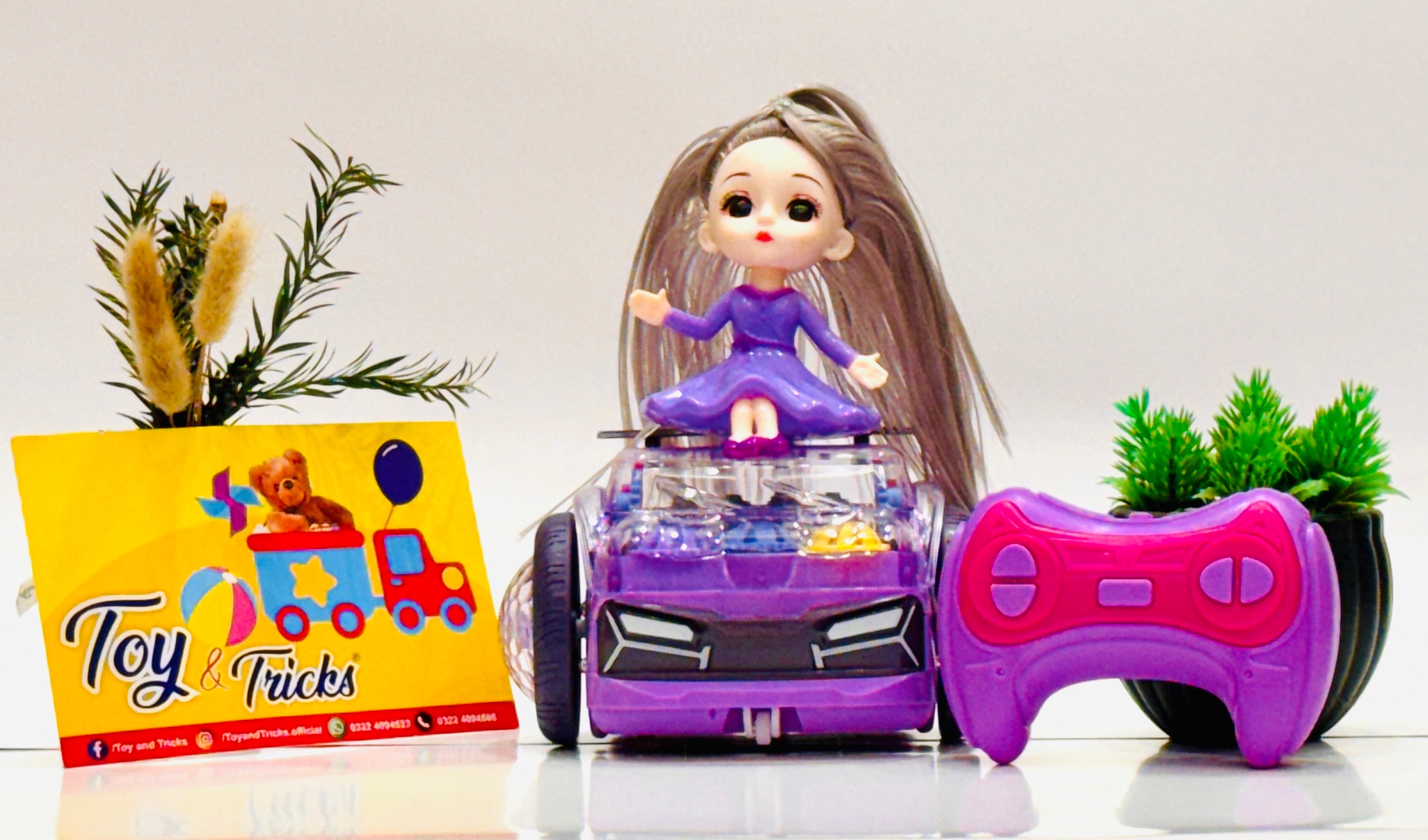 Remote Control Dancing Doll Car