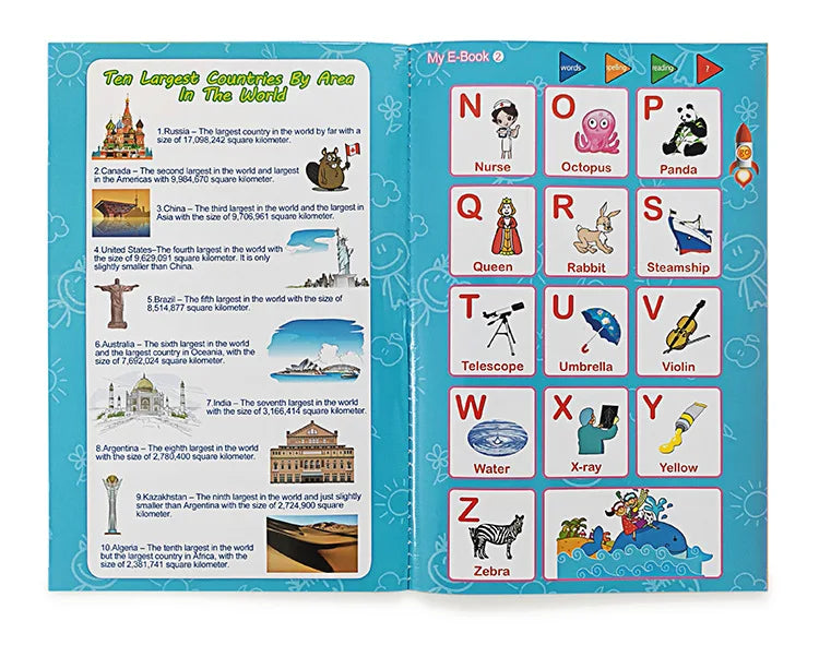 Intelligent E-book English Learning Toy