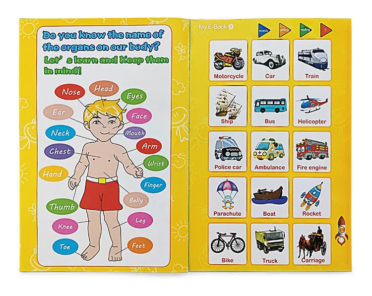 Intelligent E-book English Learning Toy